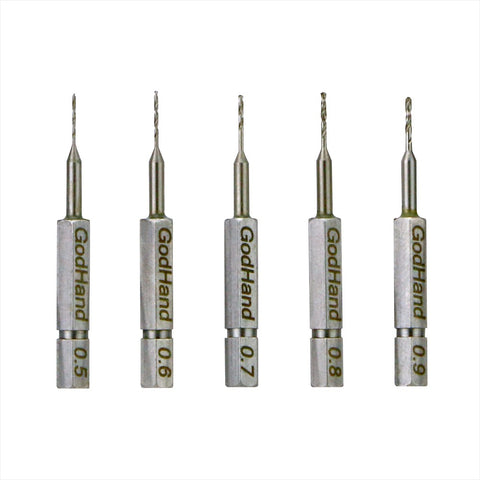 Godhand: Bits - Quick Attachable Drill Bit (Set B) (5 pcs set)
