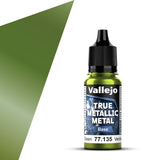 Vallejo - True Metallic Metal - Base - Amber Green 18ml