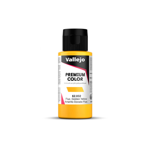 Vallejo - Premium Colour - Fluorescent - Gondel Yellow 60ml