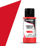 Vallejo - Premium Colour - Fluorescent - Scarlet 60ml