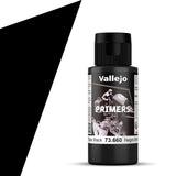 Vallejo - Primer - Gloss Black Primer 60ml