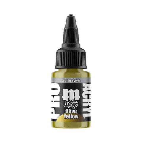 Monument Hobbies - Pro Acryl - 1-Step Olive Yellow