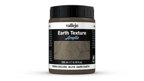Vallejo - Diorama Effects - Dark Earth 200ml