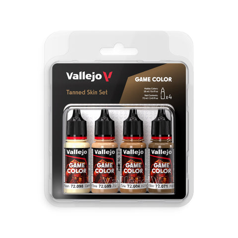 Vallejo - Game Colour - Tanned Skin Set