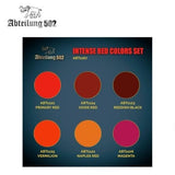 AK Interactive - Dense Acrylics Set - Intense Red Colors