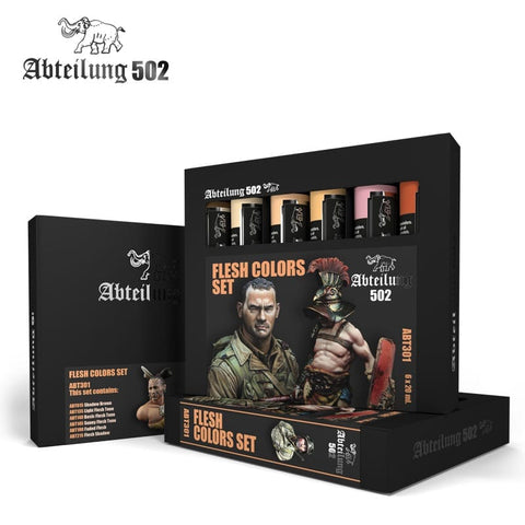 Abteilung 502 - Oil Sets - Flesh Colors Set