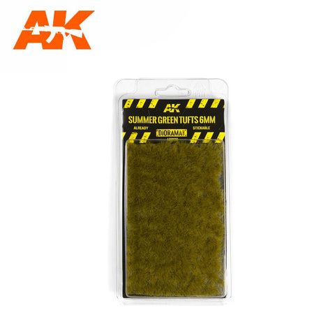 AK Interactive - Vegetation - Summer Green Tufts 6mm