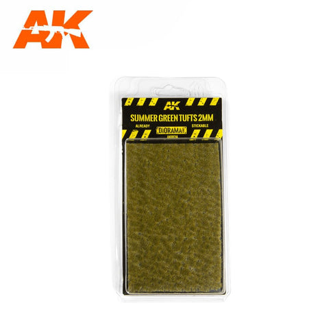 AK Interactive - Vegetation - Summer Green Tufts 2mm
