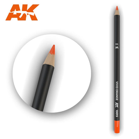 AK Interactive - Weathering Pencils - Vivid Orange