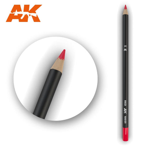 AK Interactive - Weathering Pencils - Red