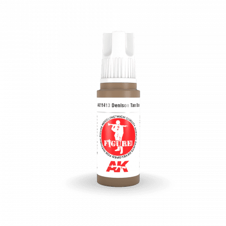 AK Interactive - 3 Gen Figures Acrylics - Denison Tan Base 17ml