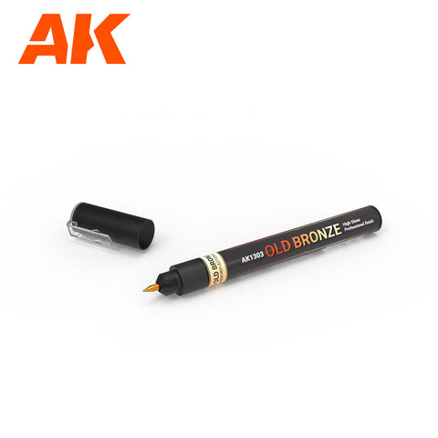 AK Interactive - Auxiliaries - Old Bronze Marker