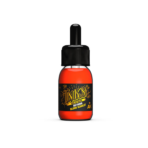 AK Interactive - The Inks - Blood Scarlet 30ml