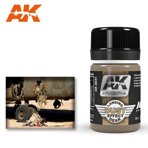 AK Interactive - Weathering Products - Landing Gear Dust 35ml