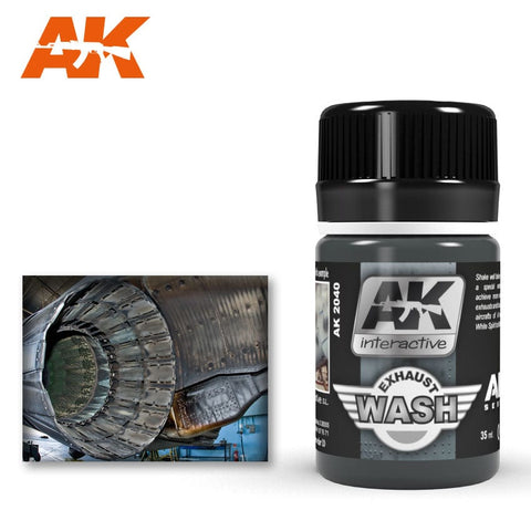 AK Interactive - Weathering Products - Exhaust Wash 35ml
