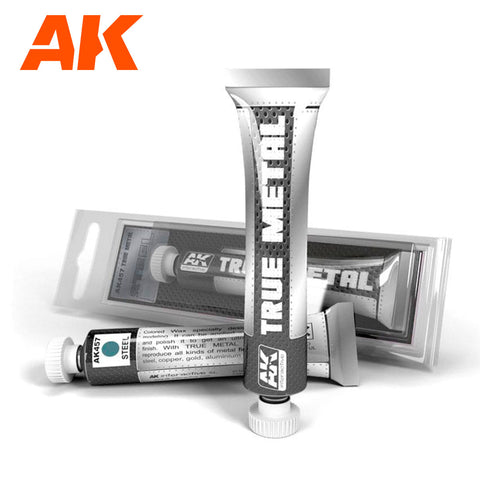 AK Interactive - Metallics - True Metal Steel 30ml