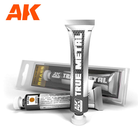 AK Interactive - Metallics - True Metal Brass 30ml