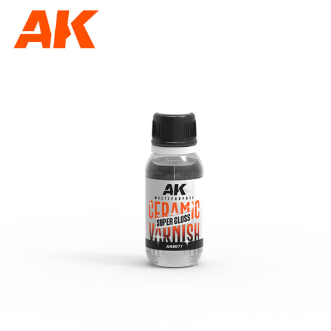 AK Interactive - Auxiliaries - Multipurpose Ceramic Varnish (Super Gloss) 60ml