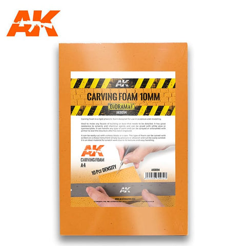 AK Interactive - Building Materials - Carving Foam 10mm A4