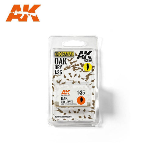 AK Interactive - Vegetation - OAK Dry Leaves 1/35