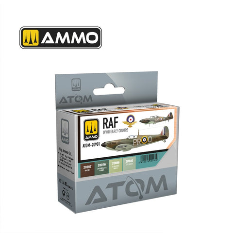 Ammo by MIG - Atom Color - Raf Wwii Early Colors Set Set