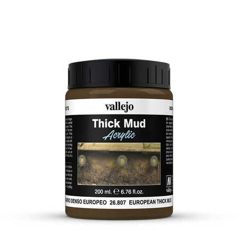 Vallejo - Diorama Effects - European Thick Mud 200ml
