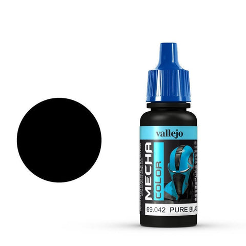 Vallejo - Mecha Colour - Pure Black 17ml