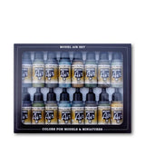 Vallejo - Model Air - Building Set 16 Colour Set