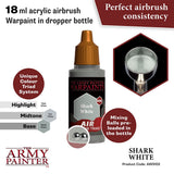 Army Painter - Warpaints Air - Shark White Acrylic Paint 18ml