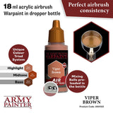 Army Painter - Warpaints Air - Viper Brown Acrylic Paint 18ml