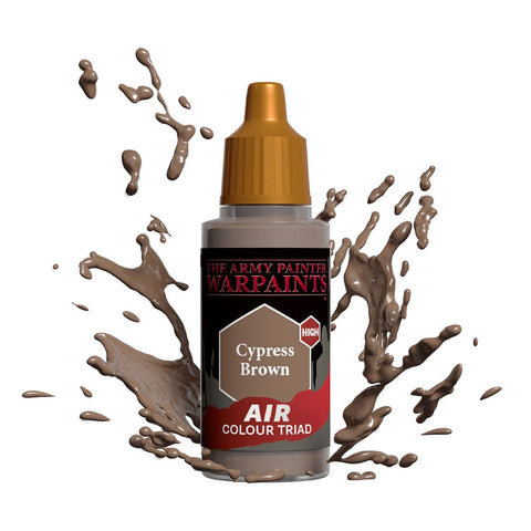 Army Painter - Warpaints Air - Cypress Brown Acrylic Paint 18ml