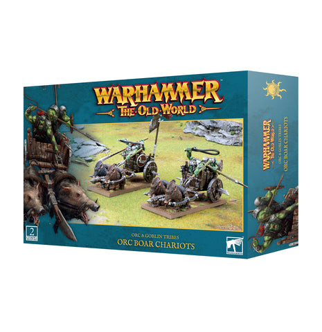 Orcs and Goblins Orc Boar Chariots