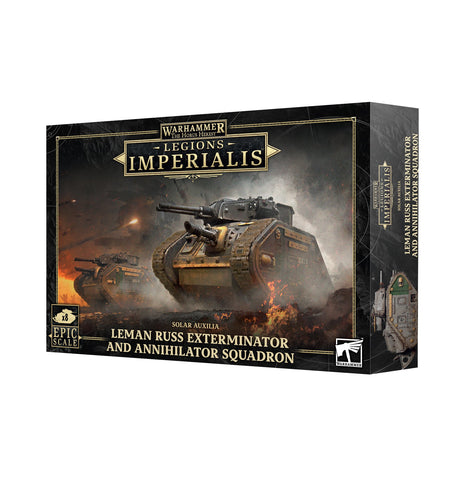The Horus Heresy: Legions Imperialis Leeman Russ Exterminator and Annihilator Squadron