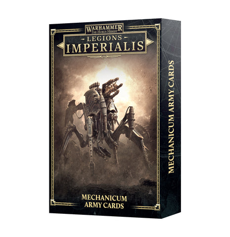 Legios Imperialis: Mechanicum Army Cards