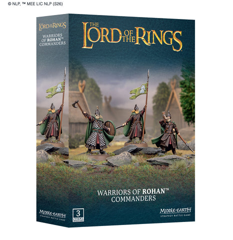 Middle Earth SBG: Warriors Of Rohan Commanders