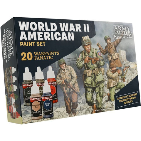 Army Painter - Warpaints Historical - WWII American Paint Set