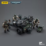 Warhammer Collectibles: 1/18 Scale Astra Militarum Ordnance Team with Malleus Rocket Launcher