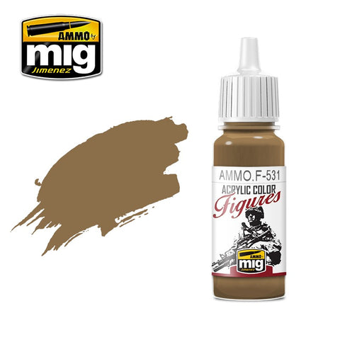 Ammo by MIG -  Figures Paints - Light Brown 17ml