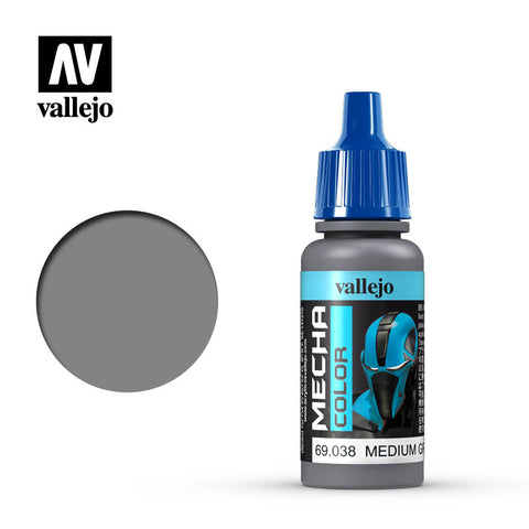 Vallejo - Mecha Colour - Medium Grey 17ml