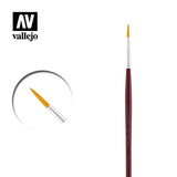 Vallejo - Brushes - Detail - Round Synthetic Brush N0. 4