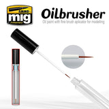 Ammo by MIG -  Oilbrushers - Mecha Light Green