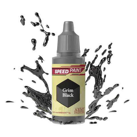Army Painter Speedpaint - Grim Black 18ml