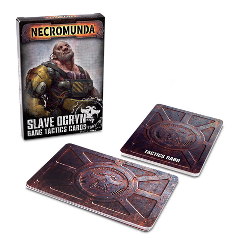 Necromunda: Slave Ogryn Gang Tactics Cards